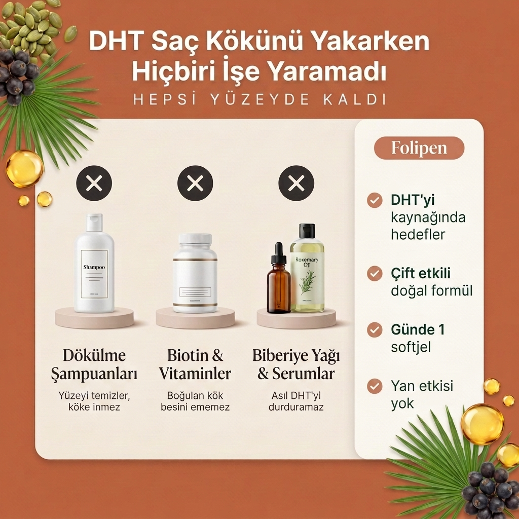folipen® Kabak Çekirdeği Yağı & Saw Palmetto Softgel